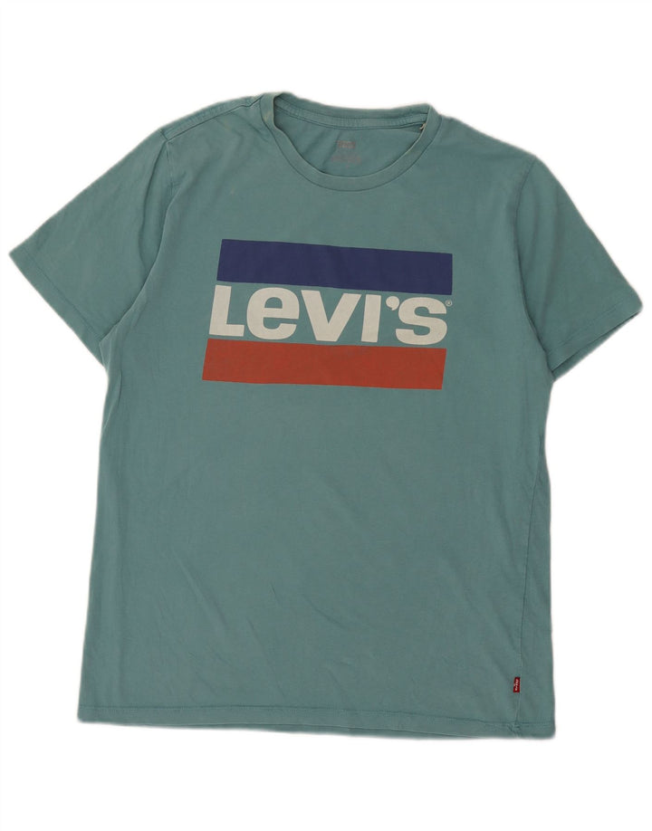 T-shirt grafica da uomo Levi's verde medio