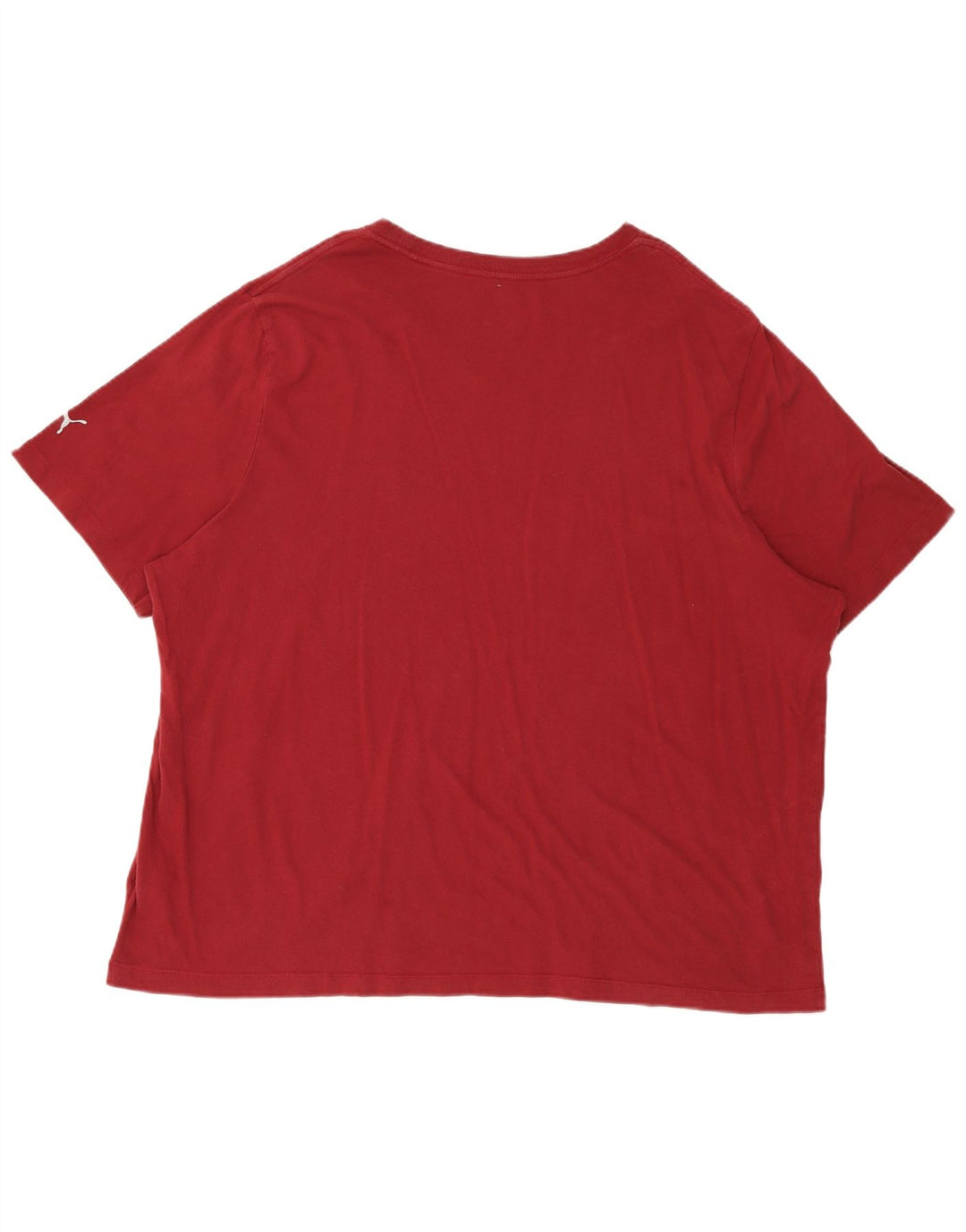 T-shirt grafica da uomo Puma Top 3XL cotone rosso