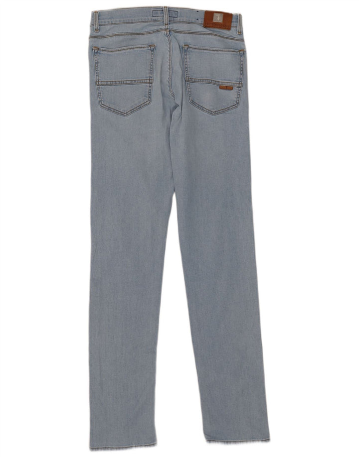Jeans Slim Uomo Trussardi W31 L35 Blu Cotone