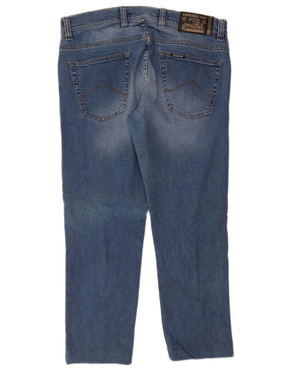 Carrera Uomo 717 Jeans slim cropped IT 50 Large W34 L25 Cotone blu