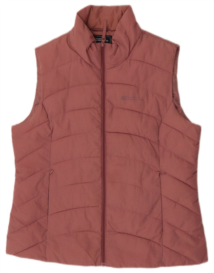 Giacca antipioggia senza maniche da donna Mountain Warehouse UK 16 Large Rosa Poliestere