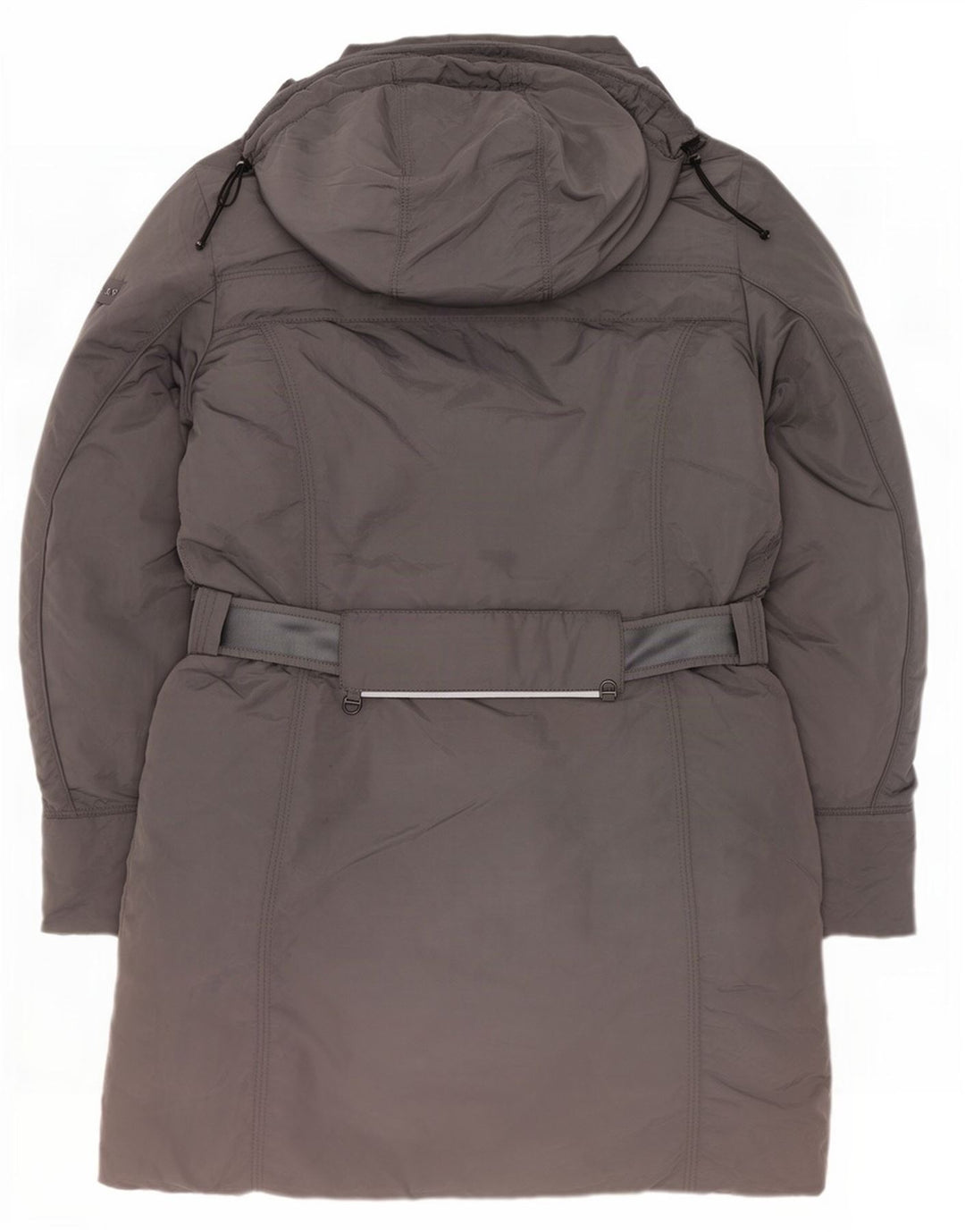 PEUTEREY Cappotto imbottito con cappuccio da donna IT 48 XL Poliammide grigio
