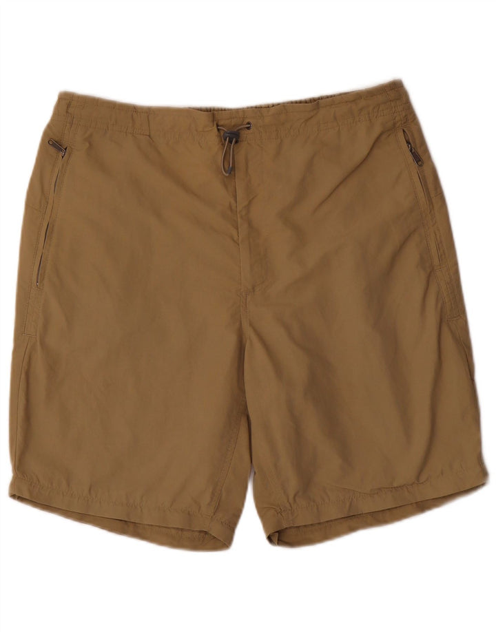 Pantaloncini da bagno da uomo Rohan Marrone medio in poliammide
