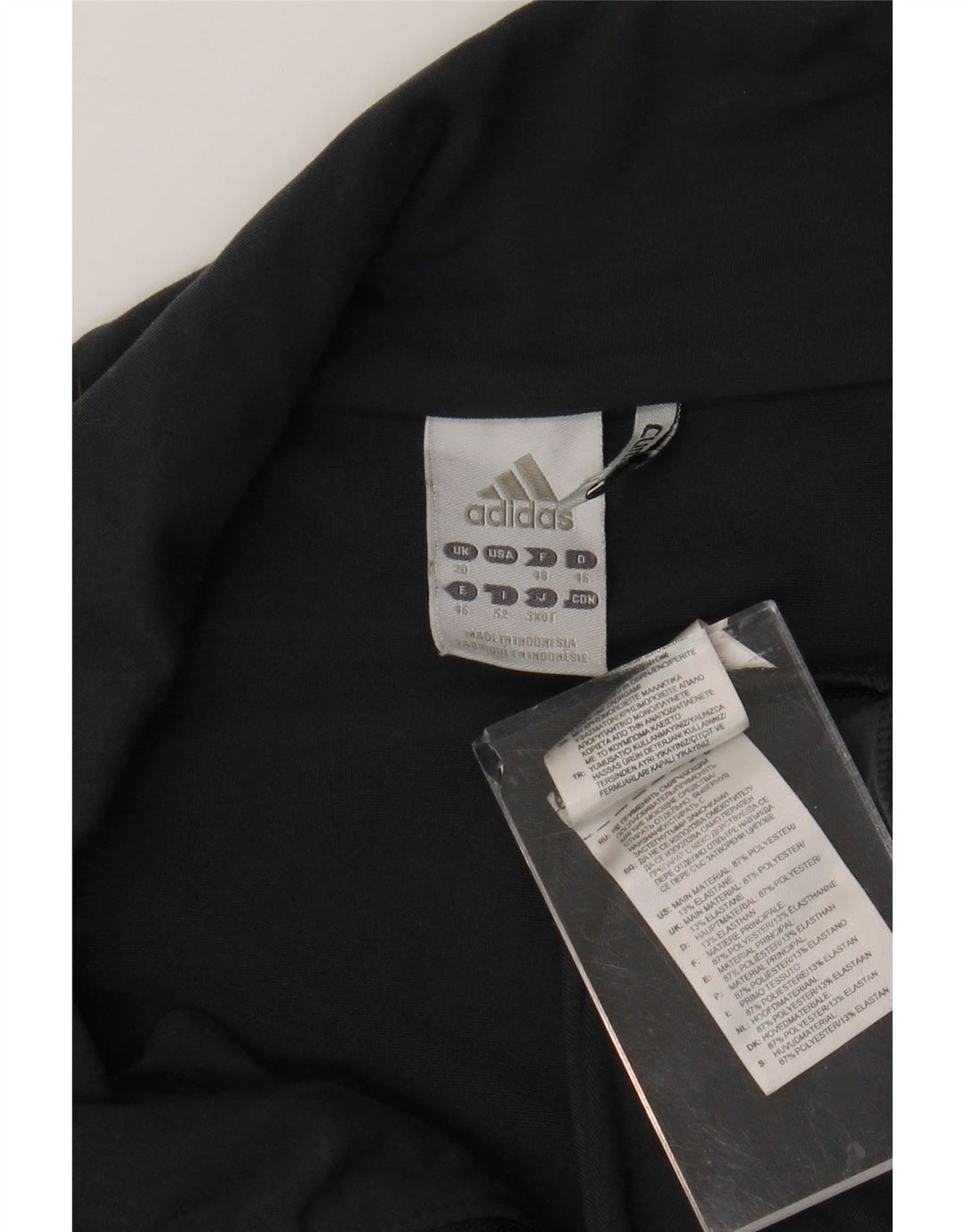 Giacca da tuta da donna ADIDAS UK 20 XL Poliestere grigio