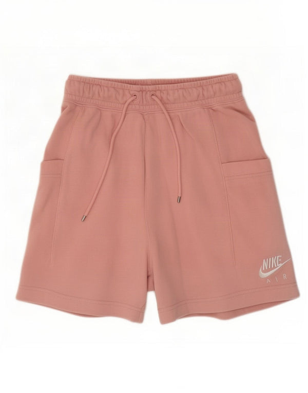 Pantaloncini sportivi Nike da donna UK 4 XS rosa cotone