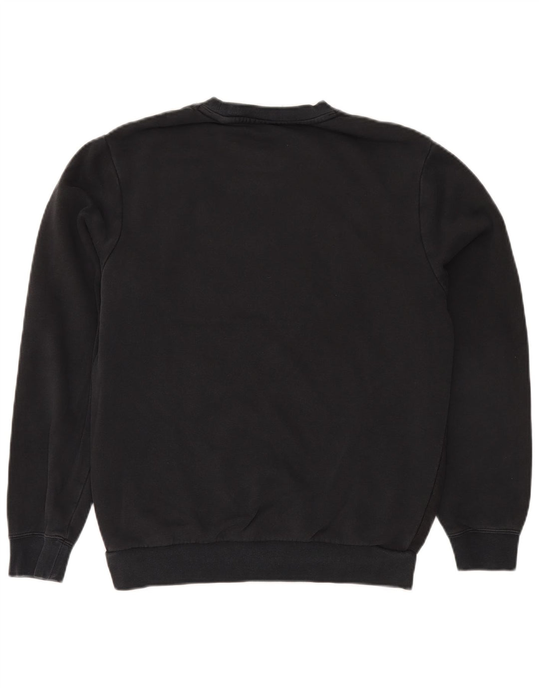 Felpa con grafica Nike da uomo, piccola, in cotone color block nero