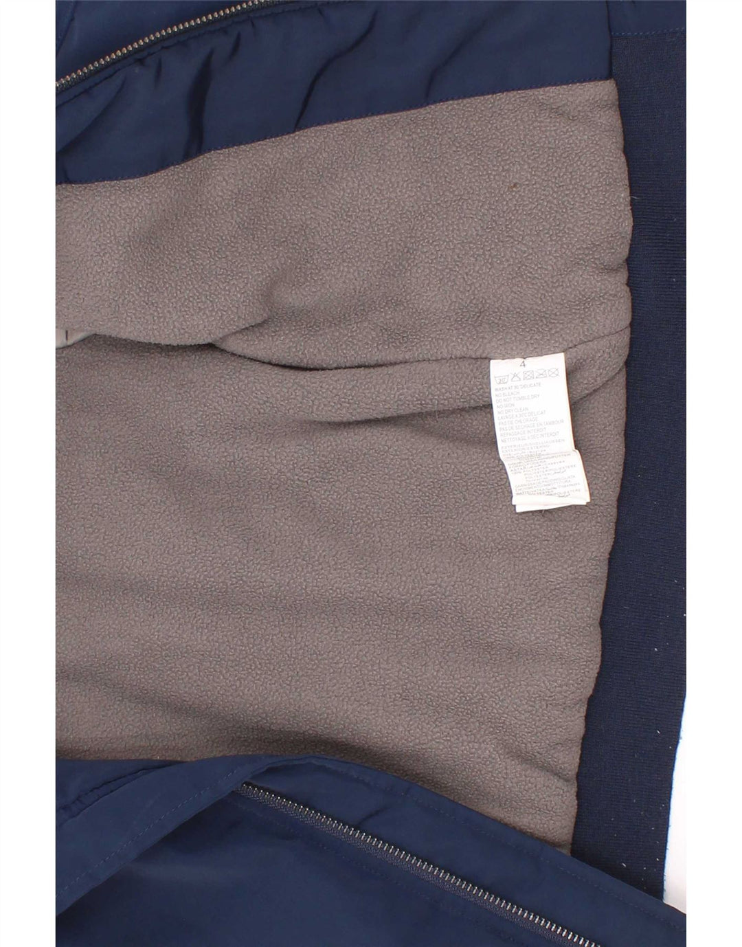 Giubbotto bomber da ragazzo Levi's 3-4 anni in poliestere blu navy