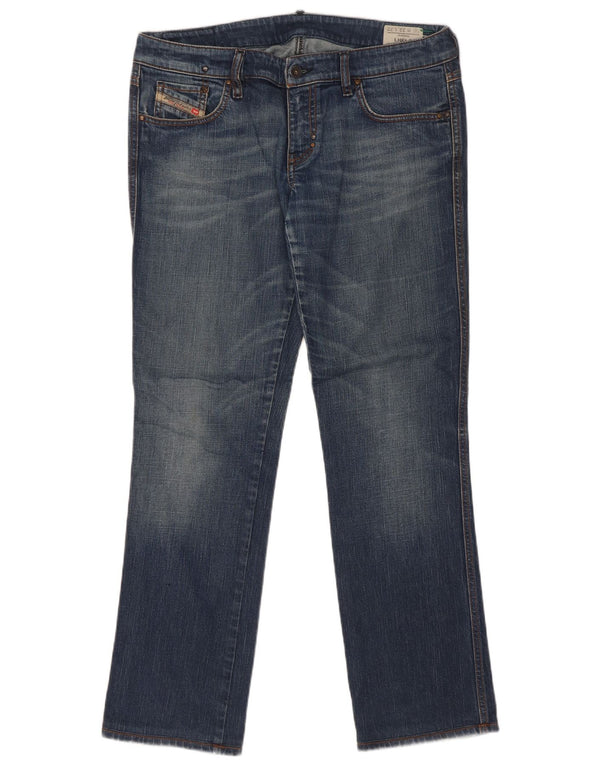 Jeans dritti Lhela da donna Diesel W32 L32 cotone blu