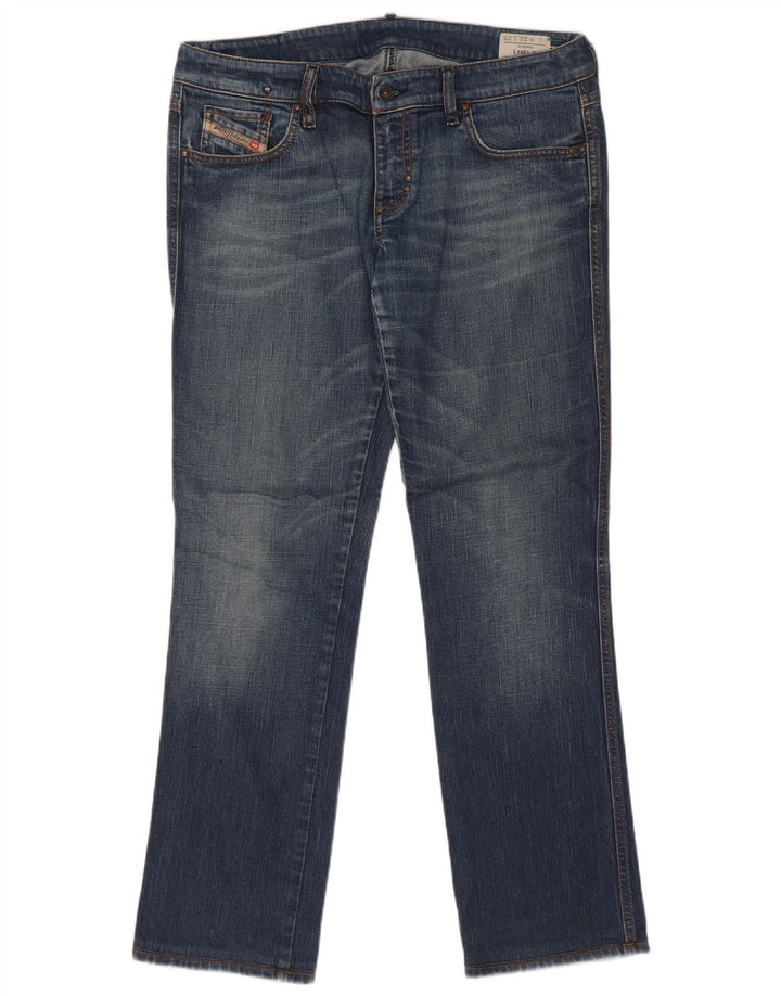 Jeans dritti Lhela da donna Diesel W32 L32 cotone blu