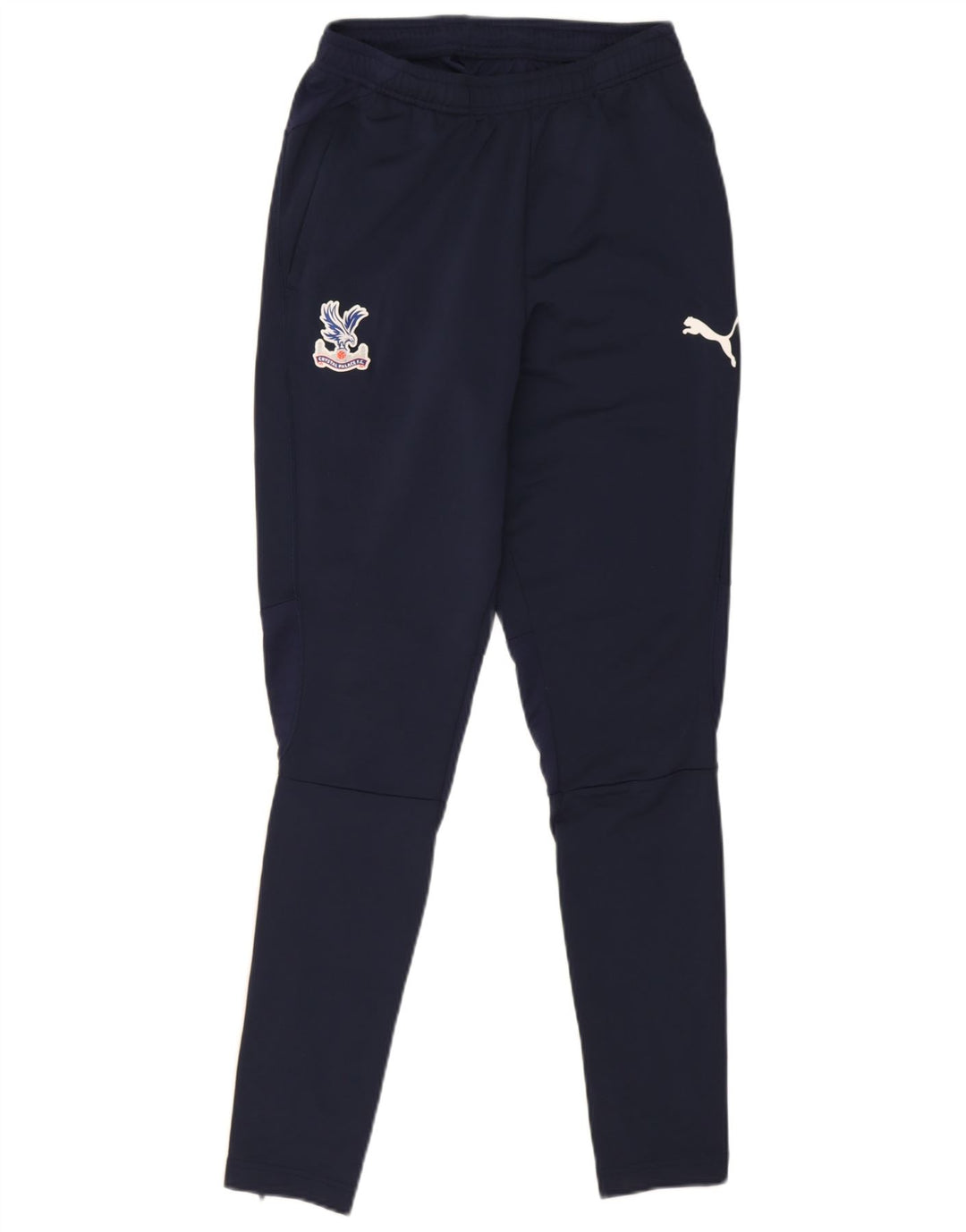 Puma Uomo Crystal Palace F.C. Pantaloni della tuta piccoli in poliestere blu navy