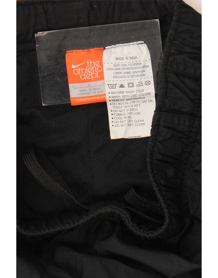 Pantaloni da tuta da uomo Nike Large neri in poliestere