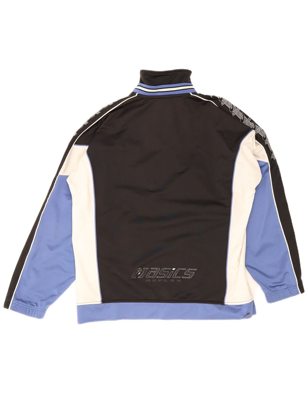 Giacca da ginnastica grafica da uomo Asics, colore nero medio
