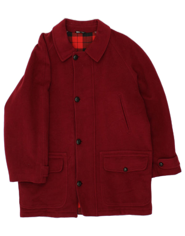 Cappotto Uomo VINTAGE IT 50 Large Rosso