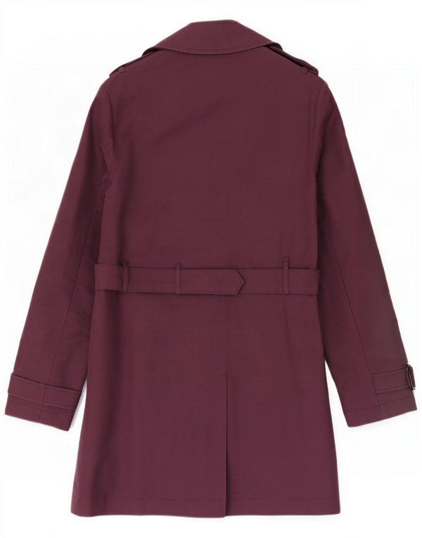Trench da donna Jack Wills UK 10 piccolo cotone marrone