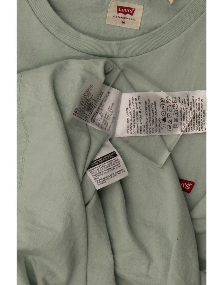 T-shirt da uomo Levi's Top in cotone verde medio