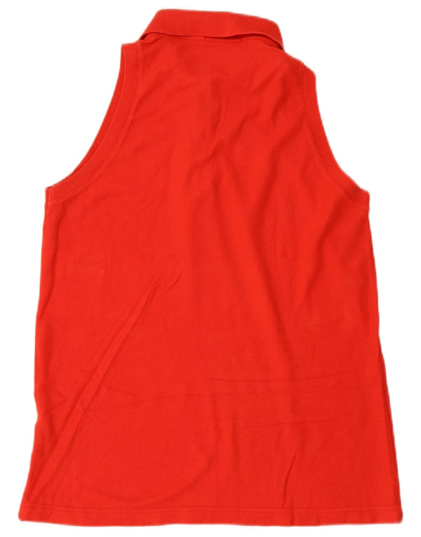 Polo Smanicata Donna FILA IT 46 Large Rossa in Cotone