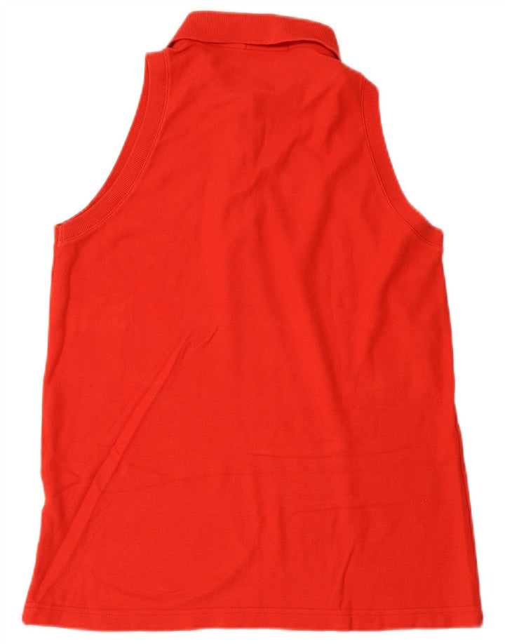 Polo Smanicata Donna FILA IT 46 Large Rossa in Cotone