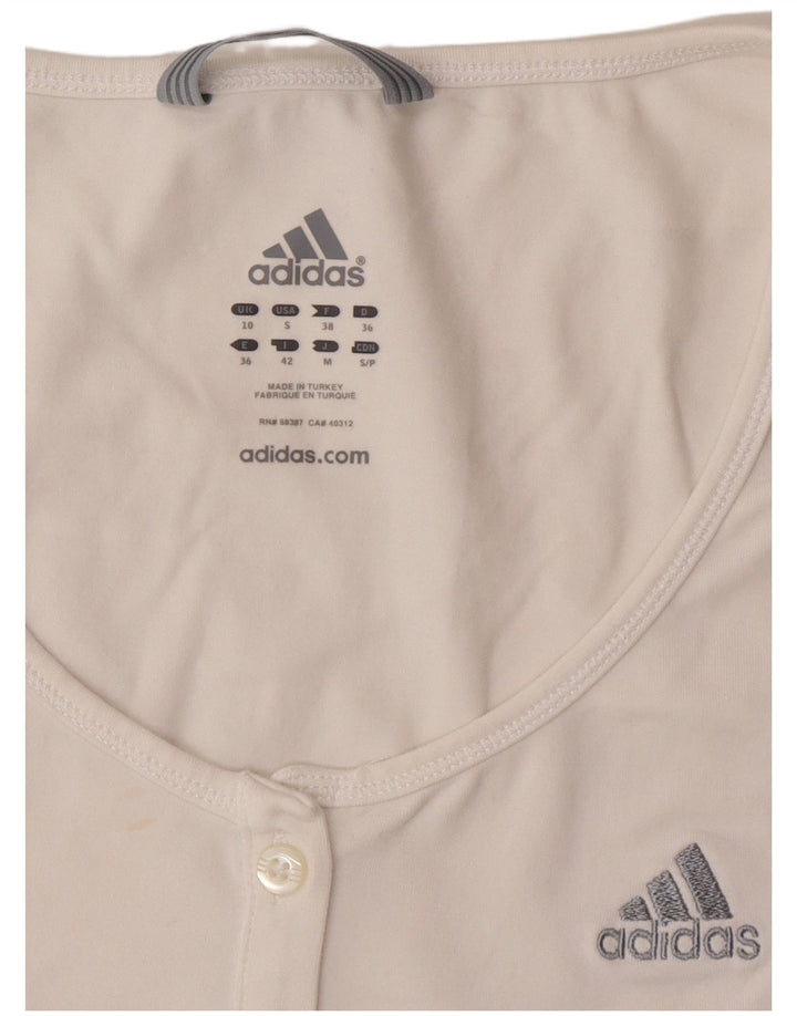 Maglietta Adidas da donna Top UK 10 piccola bianca