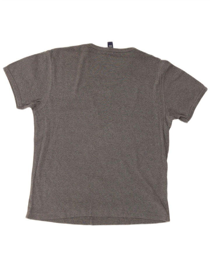 T-shirt da uomo Gap Top XL in cotone grigio