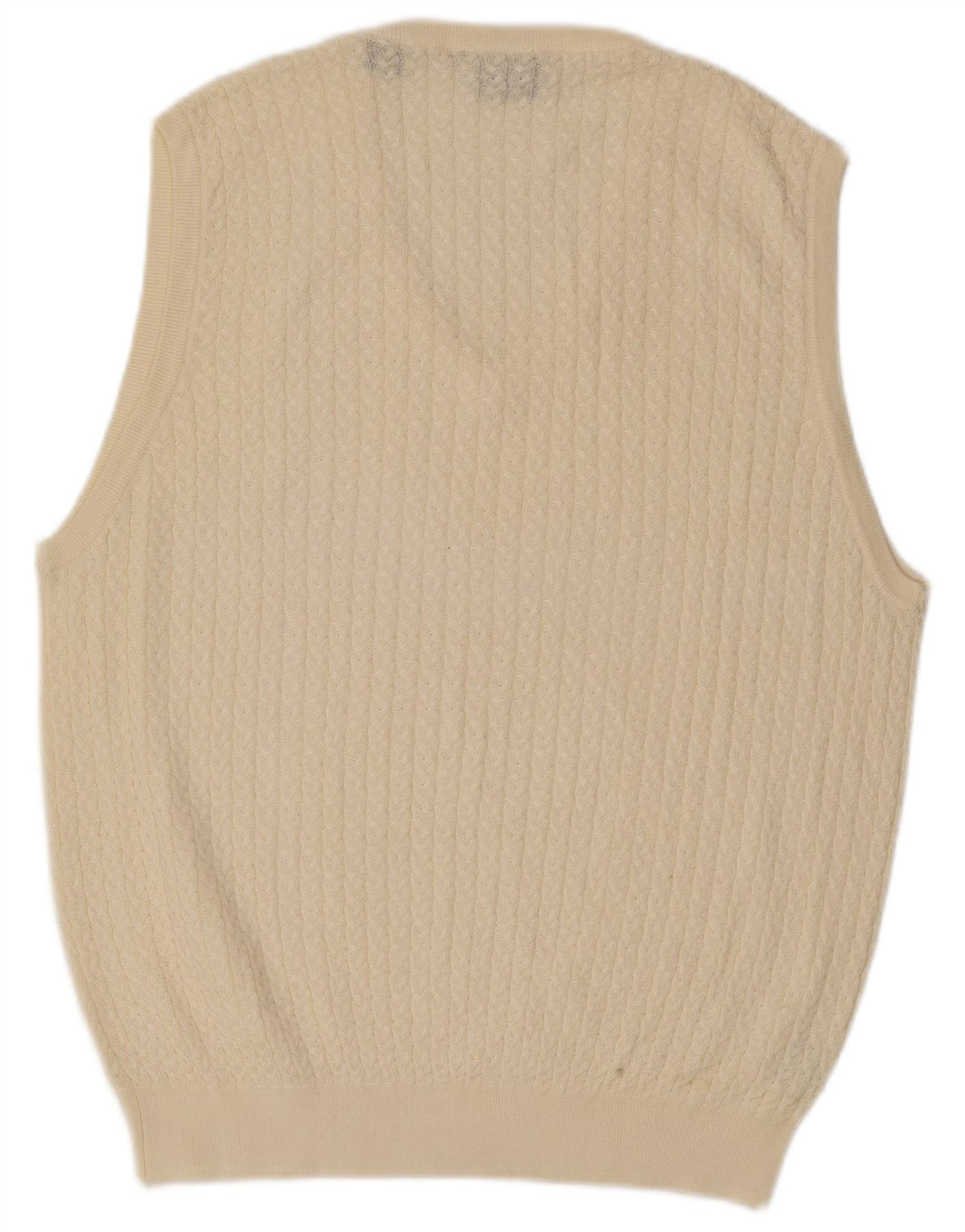 Canottiera da uomo Bobby Jones XL in cotone bianco sporco