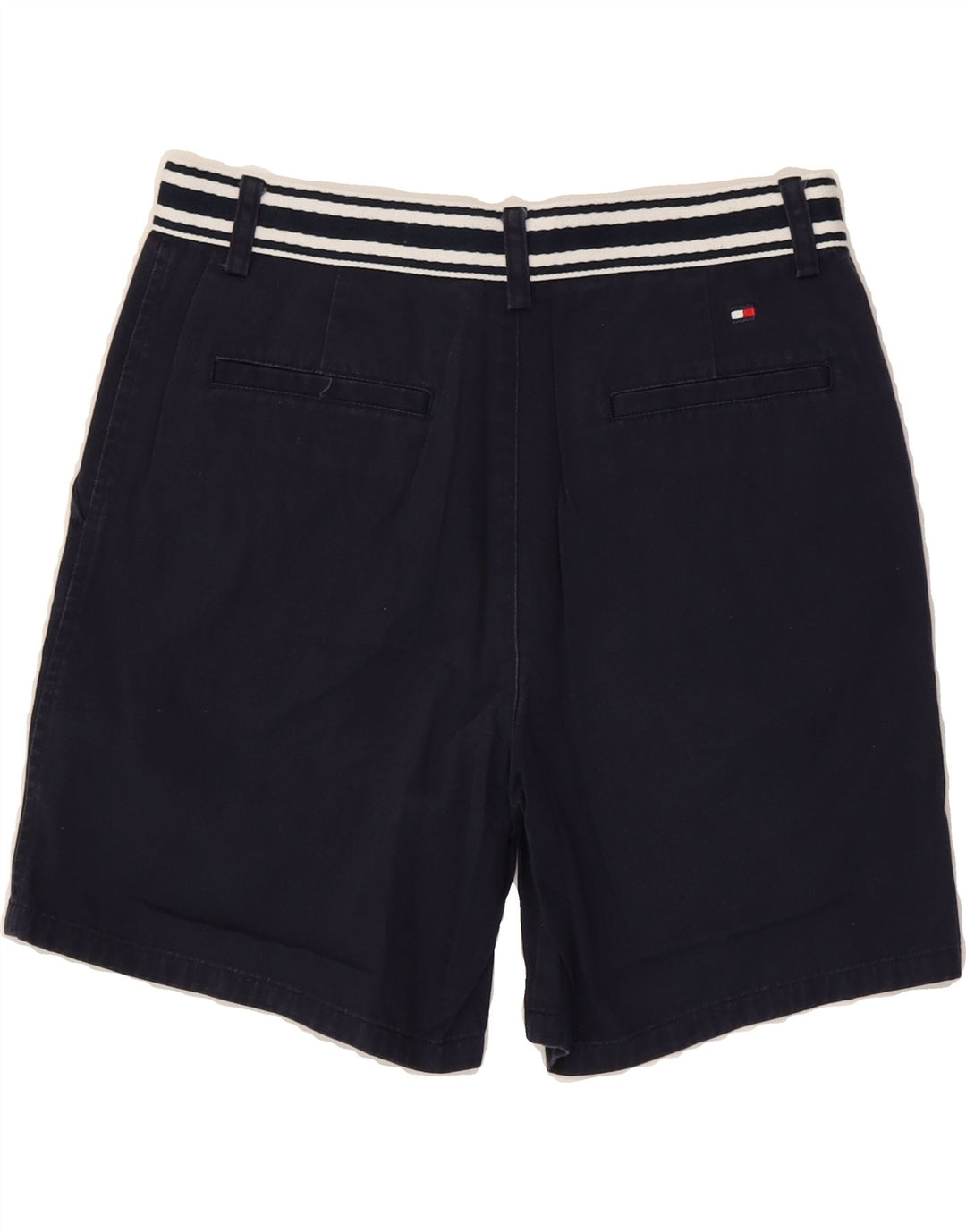 TOMMY HILFIGER Pantaloncini chino da donna US 6 medi W30 blu navy