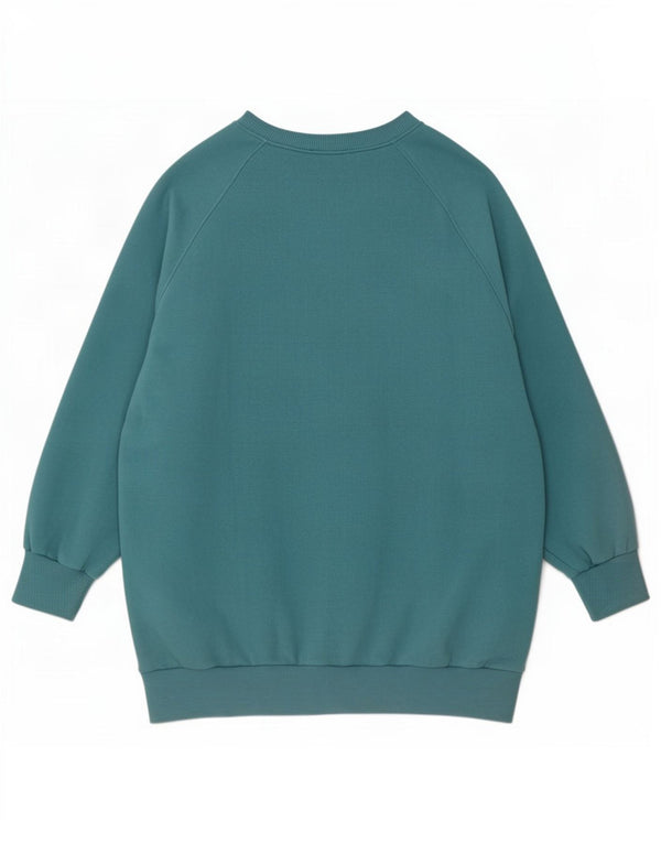 Felpa oversize da donna Zara UK 14 Blu medio
