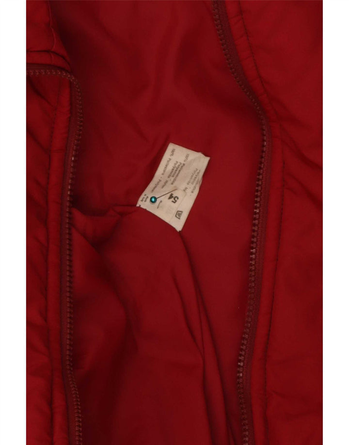 Giacca Imbottita Uomo Brugi IT 54 2XL Rosso Colourblock Poliammide