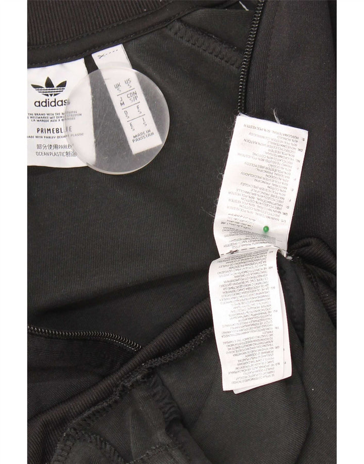 Giacca da ginnastica da uomo Adidas Small nera in poliestere