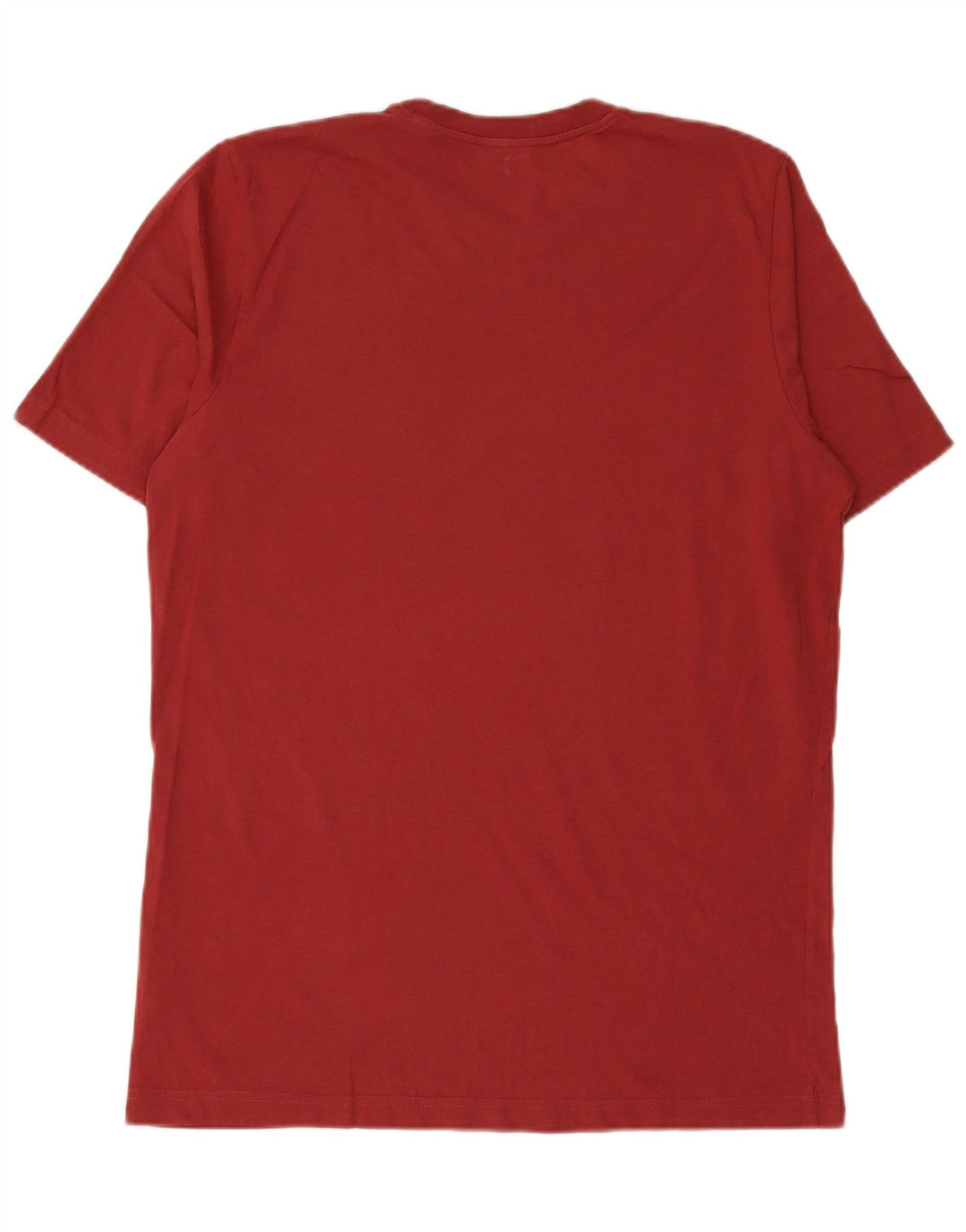 T-shirt grafica da uomo ADIDAS Top grande in cotone rosso