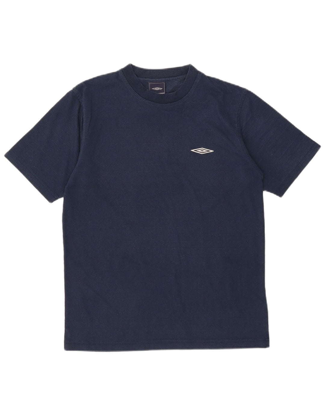 T-shirt da uomo Umbro Top medio in poliestere blu navy
