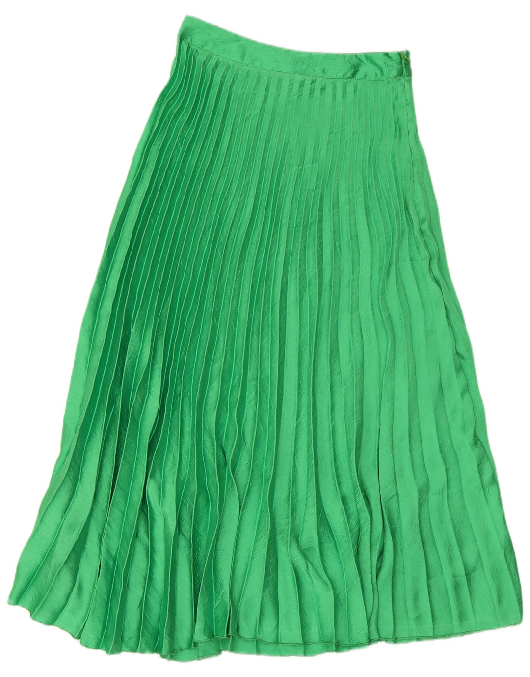 Gonna lunga a pieghe Zara da donna piccola W26 verde