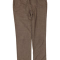 Pantaloni da abito dritti da uomo Zara W36 L31 in cotone grigio a spina di pesce