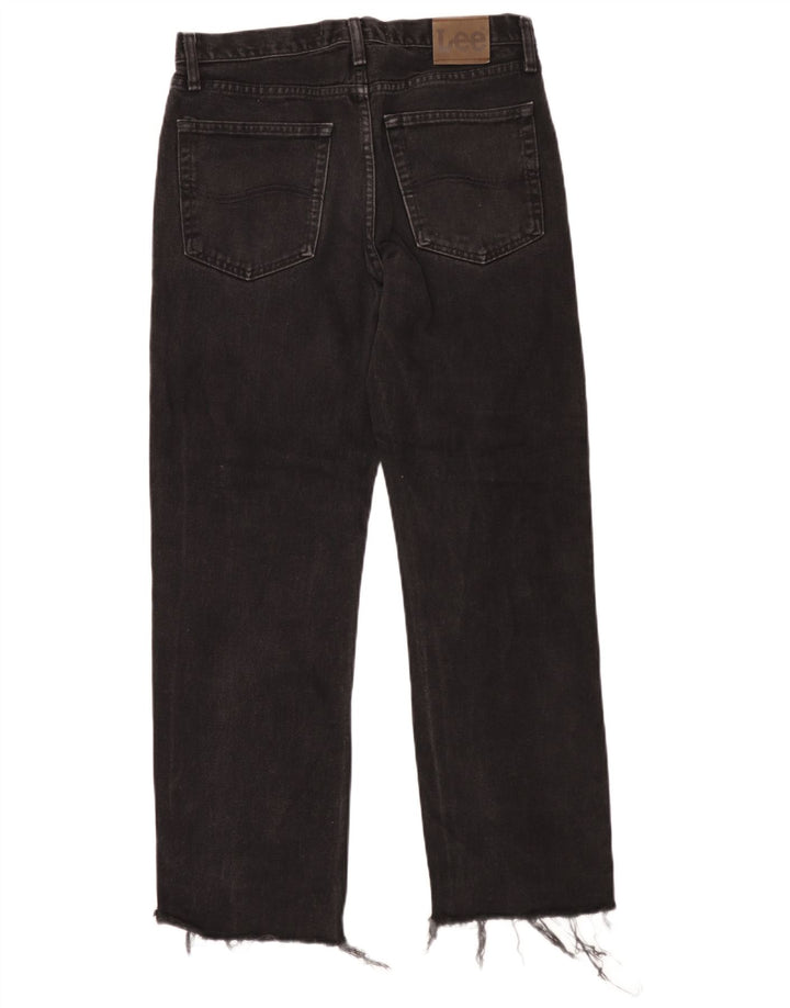Jeans dritti Lee da uomo vestibilità regolare W32 L30 cotone nero