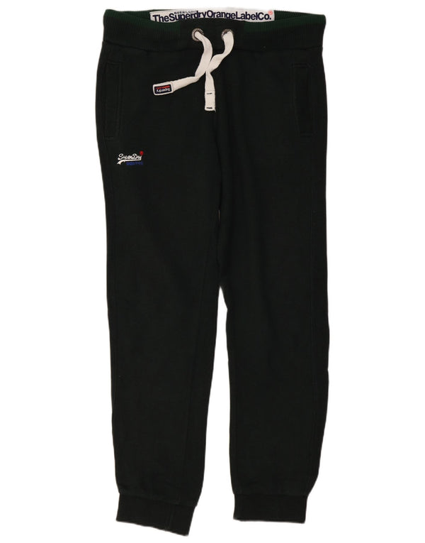 Pantaloni da tuta da uomo slim fit SUPERDRY Joggers grandi cotone kaki