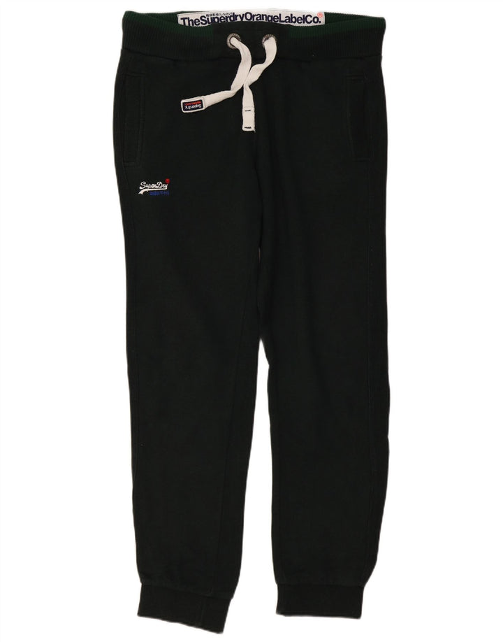 Pantaloni da tuta da uomo slim fit SUPERDRY Joggers grandi cotone kaki