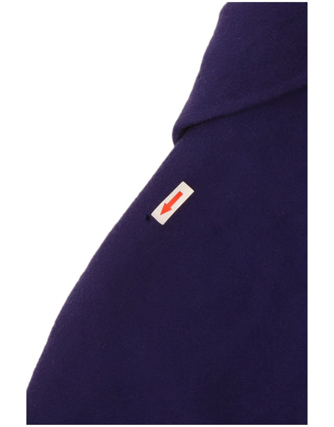 Cappotto doppiopetto oversize da donna vintage IT 42 Lana viola medio