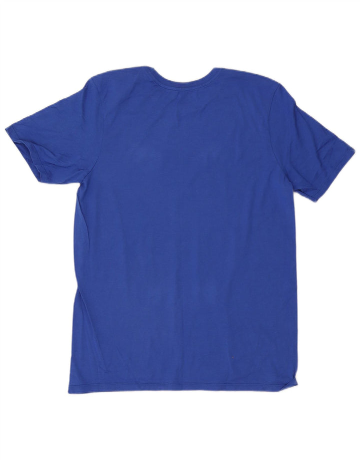 T-shirt grafica Nike da uomo con vestibilità atletica, blu medio