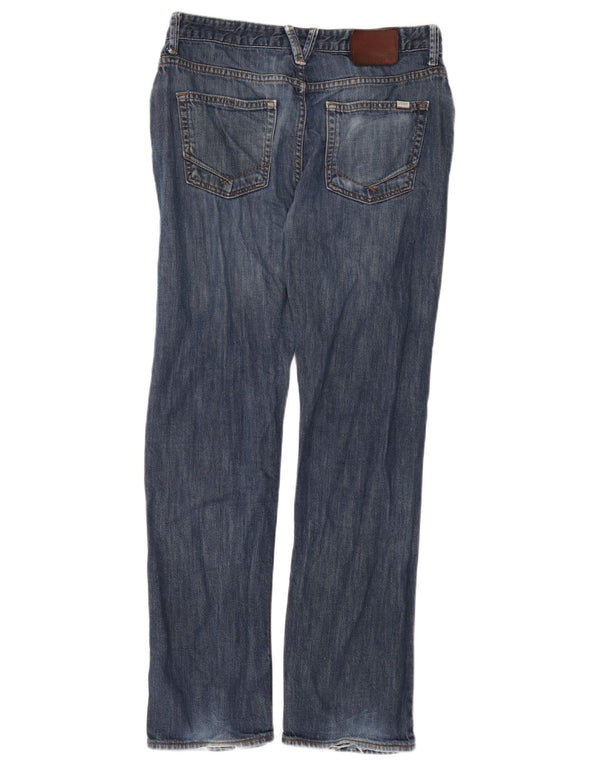 Jeans dritti da uomo Vans W32 L32 cotone blu