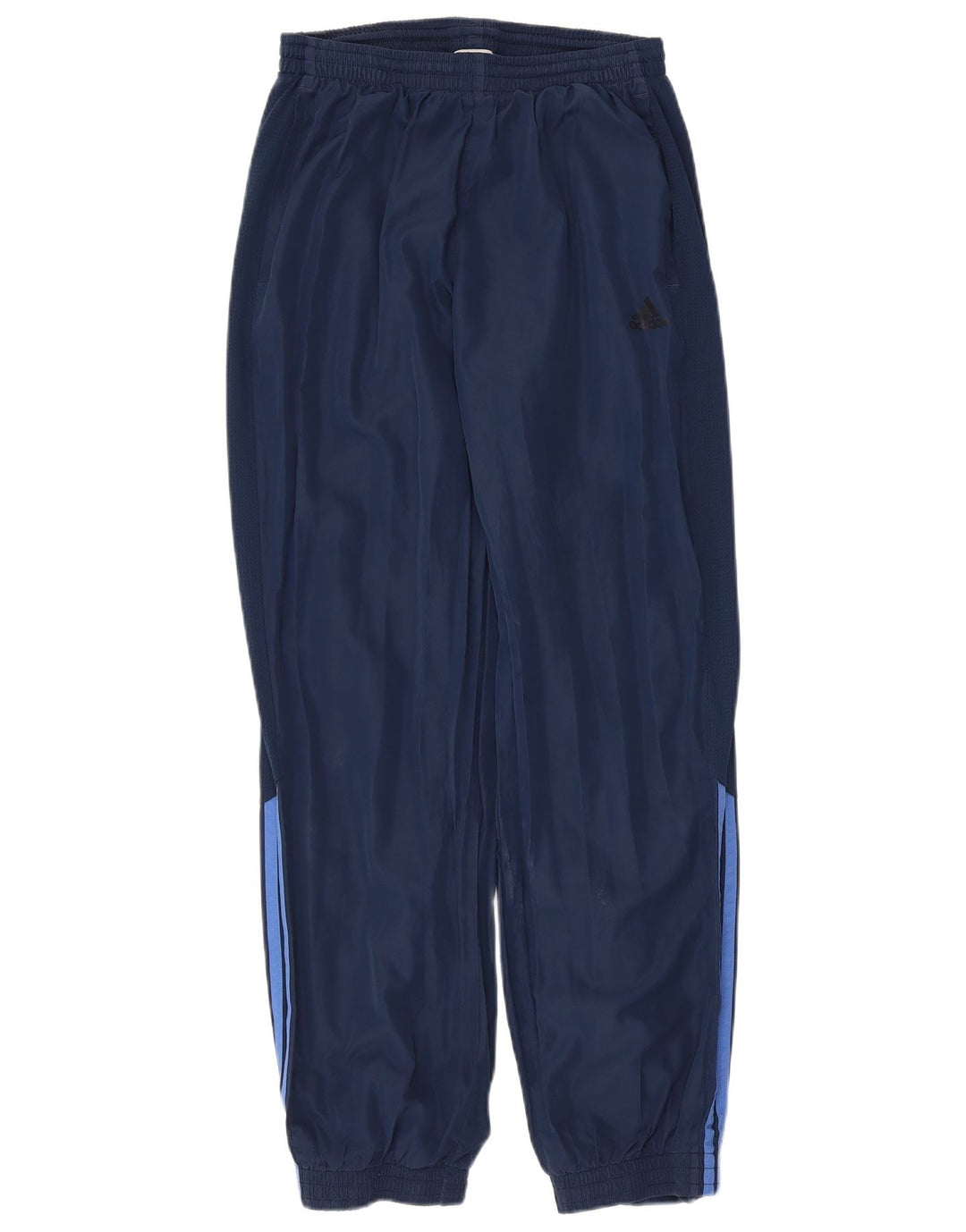 Pantaloni da tuta da uomo Adidas Joggers medi in poliestere blu navy