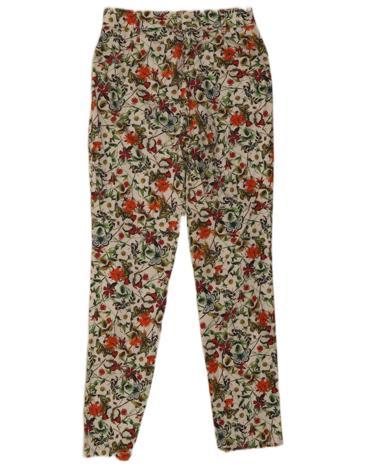 Pantaloni casual da donna Lloyd's EU 38 Medium W28 L30 Floreale multicolore