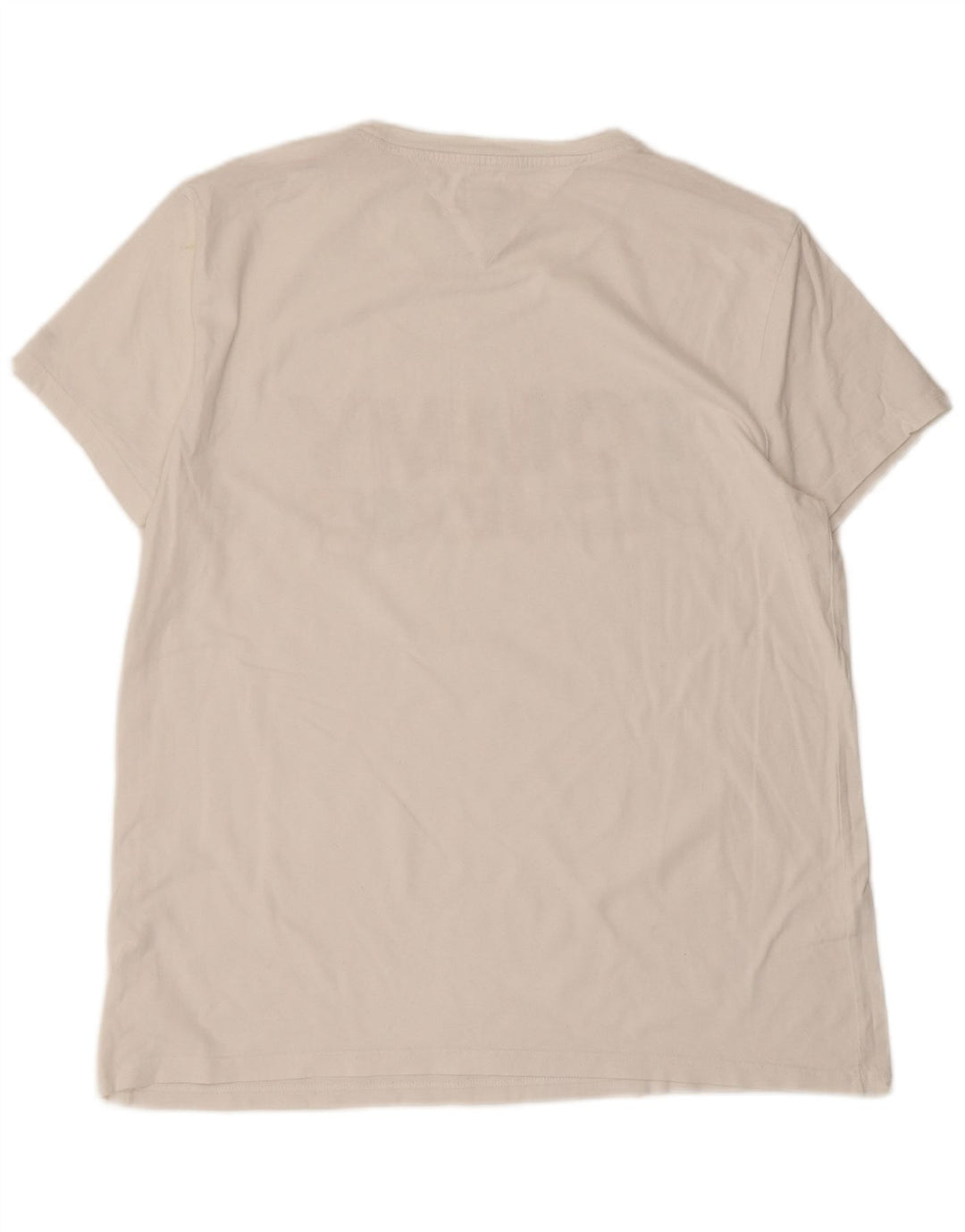 T-shirt grafica da uomo Tommy Hilfiger grande bianca