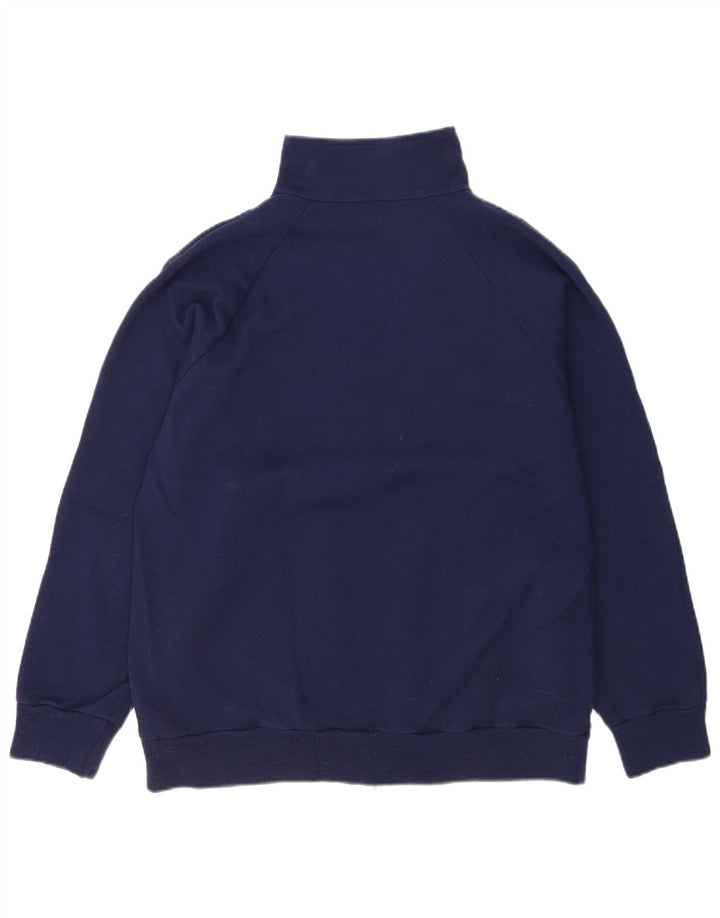 Giacca da tuta da uomo vintage EU 46 XL Blu navy color block