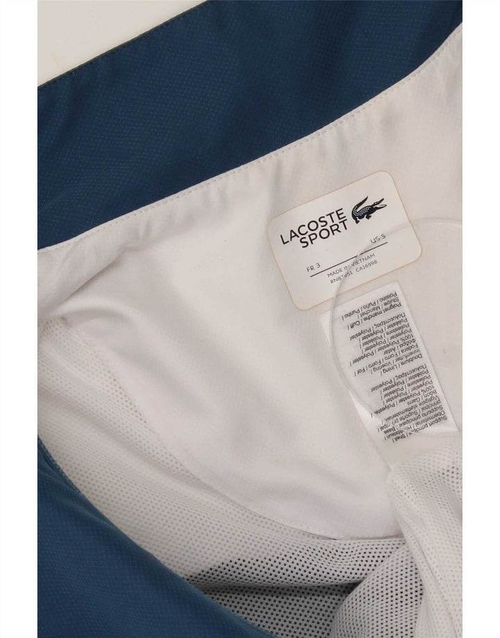 Giacca da ginnastica da uomo con grafica Lacoste taglia 3 piccola blu color block