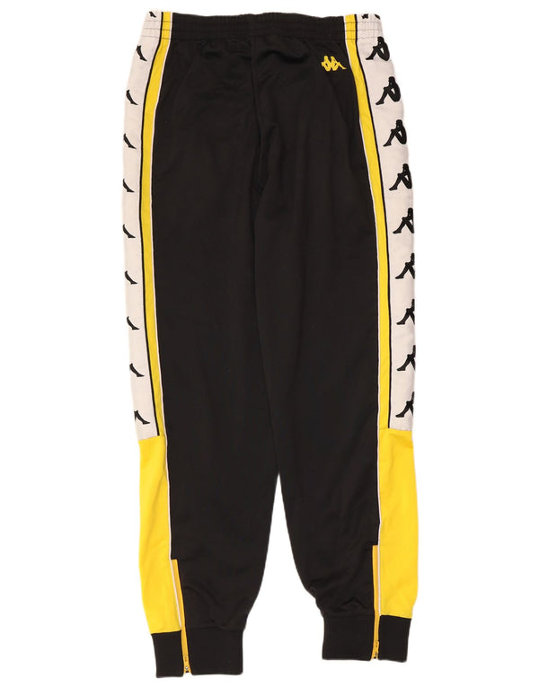 Pantaloni da tuta da uomo Kappa Joggers Large Nero Colourblock Poliestere