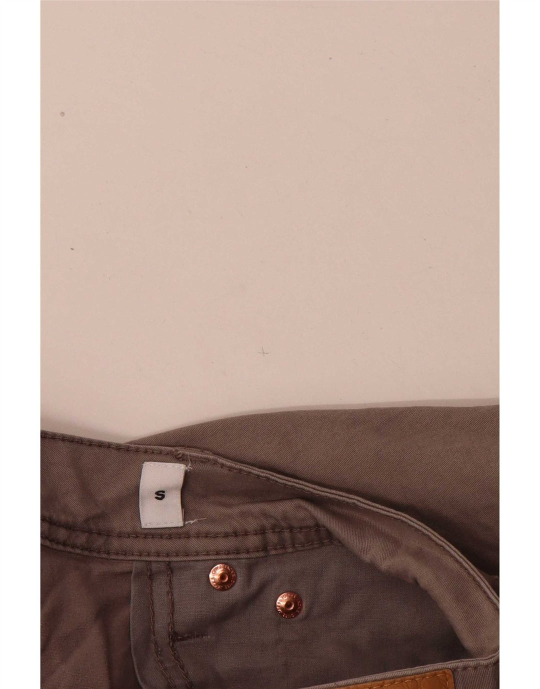 Pantaloncini casual da uomo Jack & Jones piccoli W29 in cotone grigio