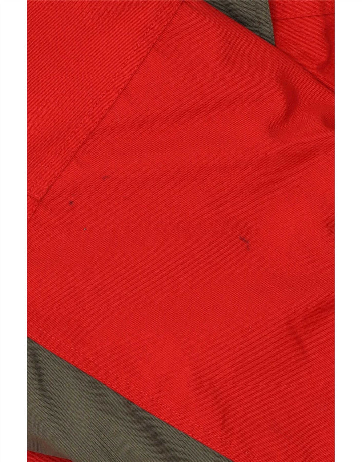 Giacca da sci Columbia da uomo vestibilità ampia UK 38 nylon color block rosso medio
