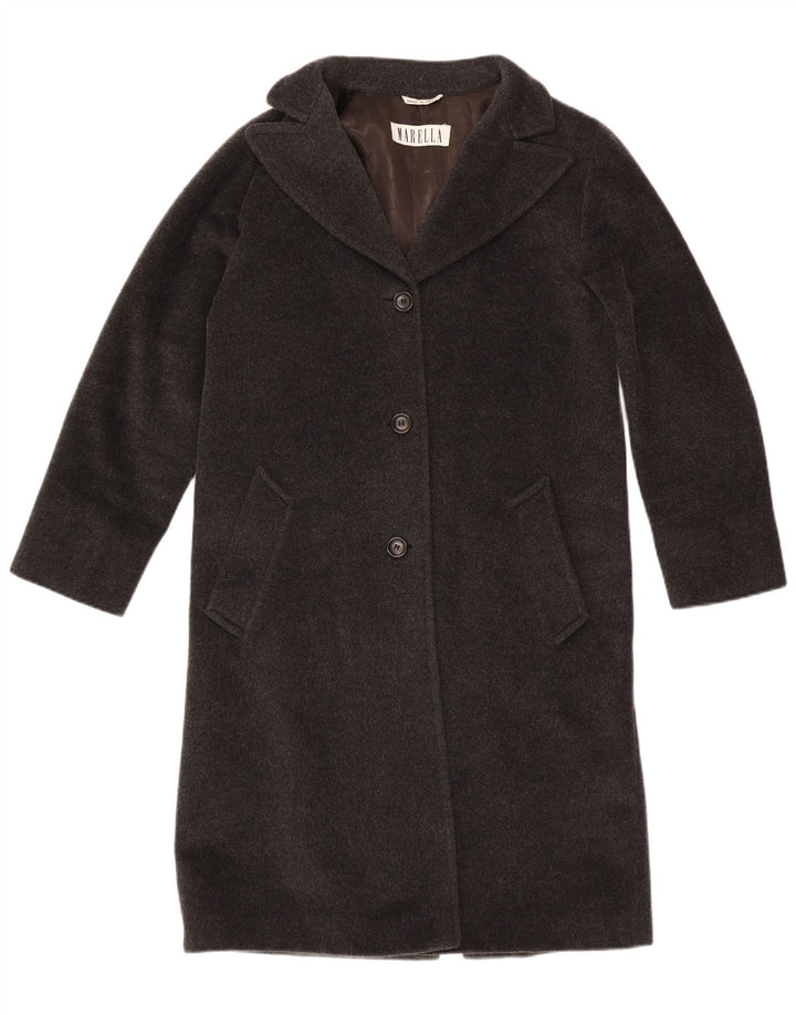 Soprabito oversize da donna Marella UK 8 piccolo in lana grigia