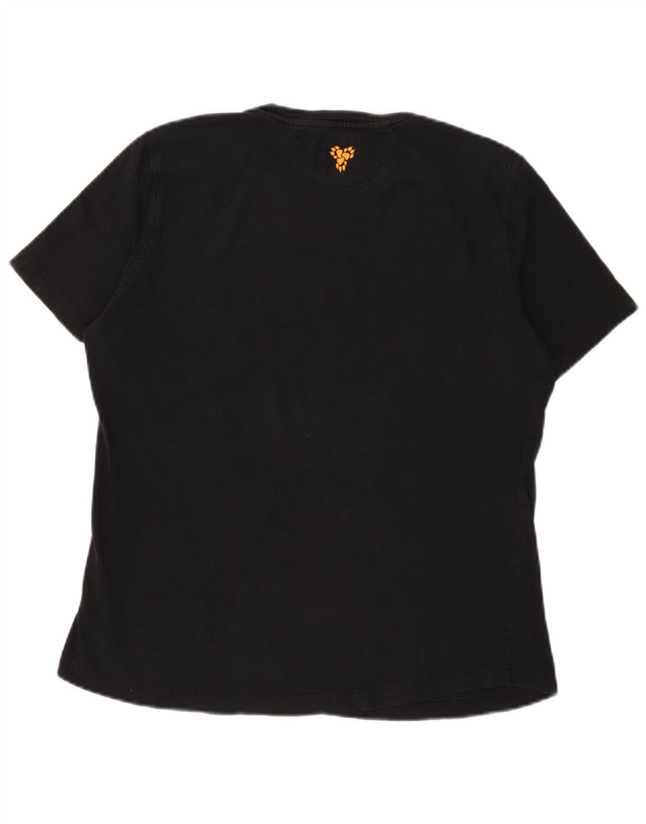 Maglietta da donna Jack Wolfskin Top UK 14 grande nera