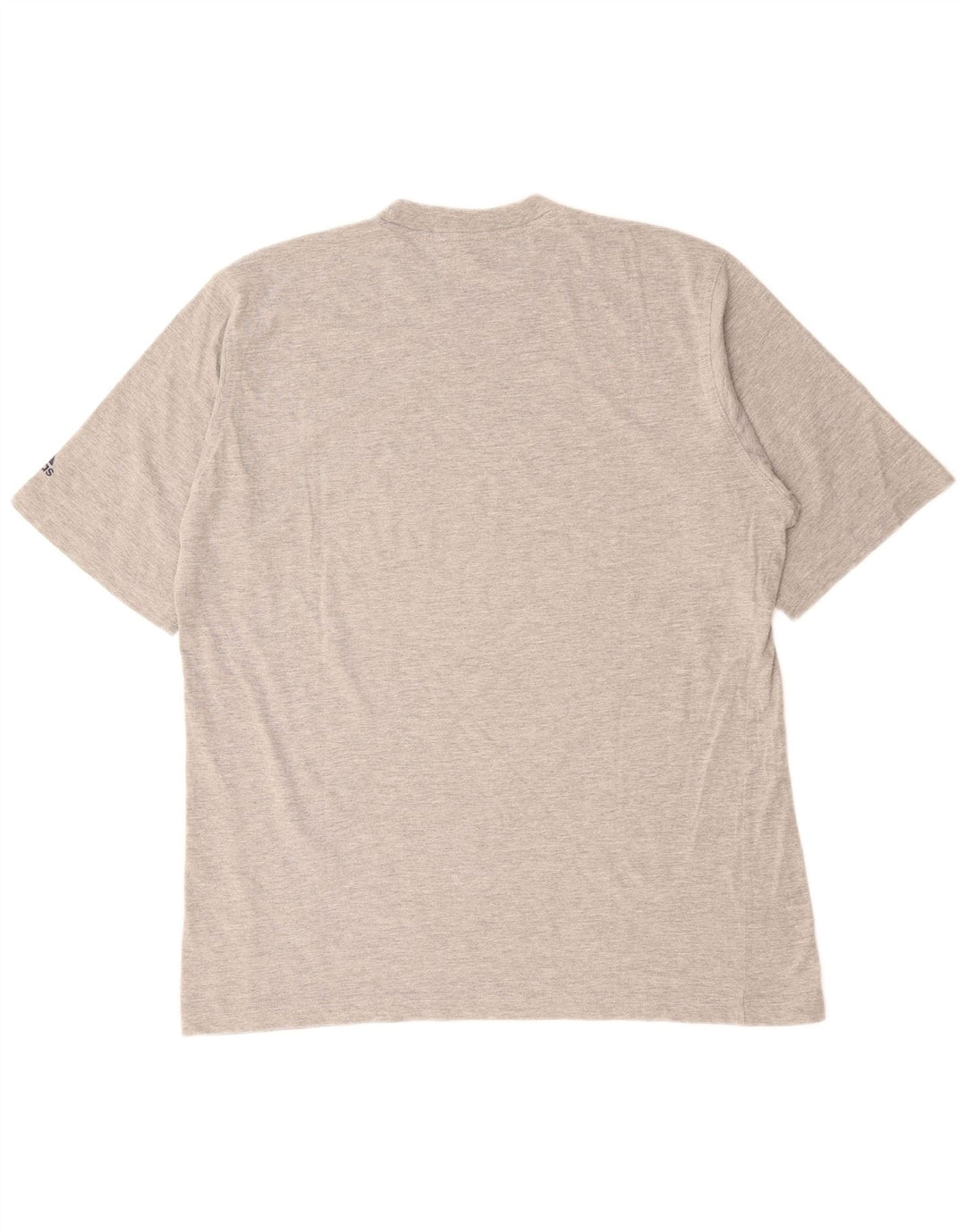 T-shirt da uomo ADIDAS Top UK 44/46 XL cotone grigio