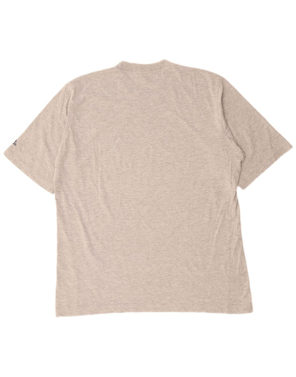 T-shirt da uomo ADIDAS Top UK 44/46 XL cotone grigio